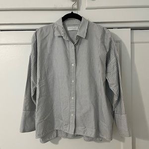 everlane button down Shirt Top Size 0
